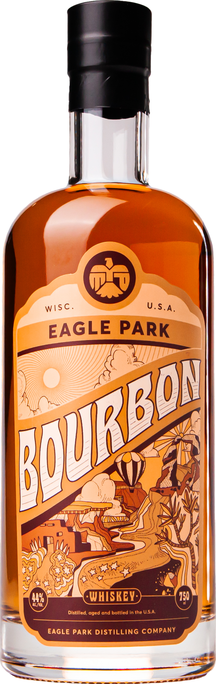 Bourbon bottle