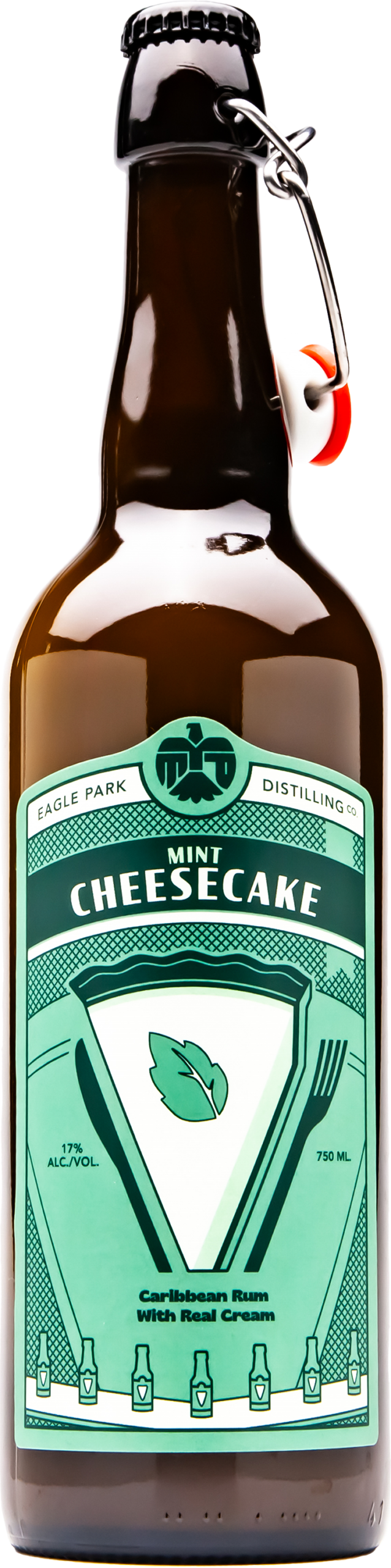 Mint Cheesecake Cream Liqueur bottle