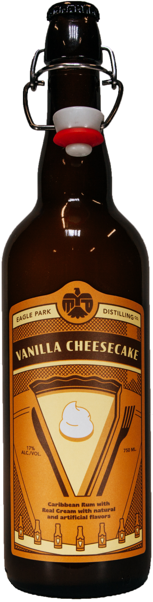 Vanilla Cheesecake Cream Liqueur bottle